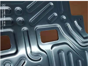 新能源汽車電瓶包流道板